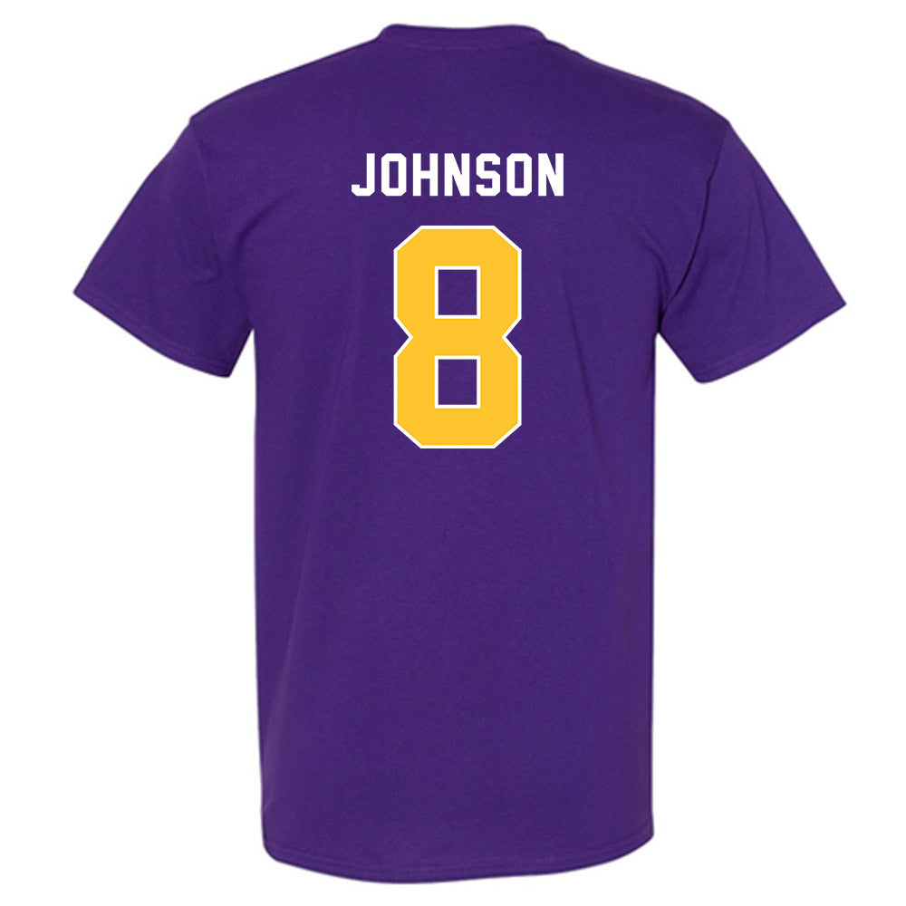 LSU - NCAA Football : Jujuan Johnson - Classic Shersey T-Shirt-1