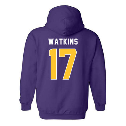 LSU - NCAA Football : Winston Watkins - Classic Shersey Hooded Sweatshirt-1