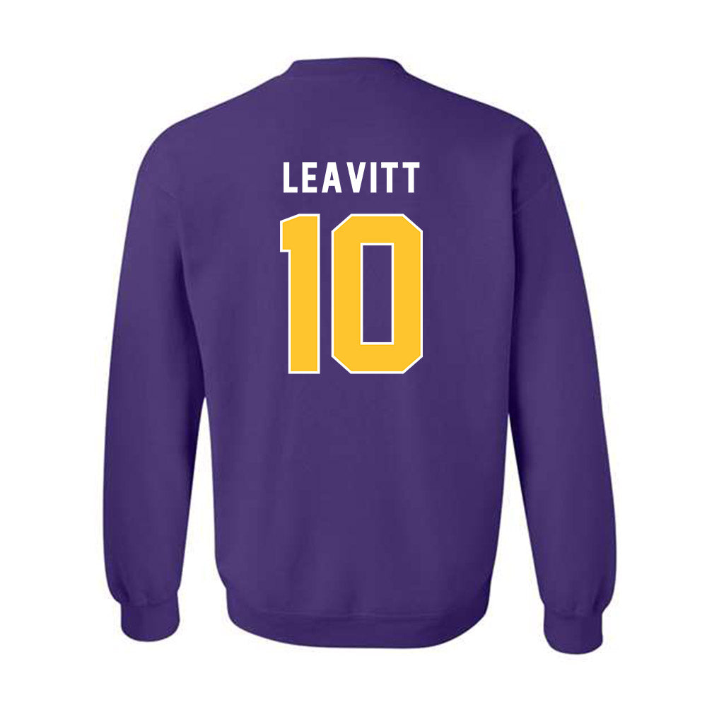 LSU - NCAA Football : Sam Leavitt - Classic Shersey Crewneck Sweatshirt-1