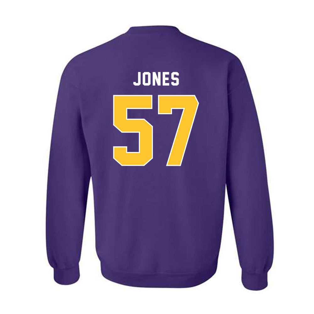 LSU - NCAA Football : Jakolby Jones - Classic Shersey Crewneck Sweatshirt-1