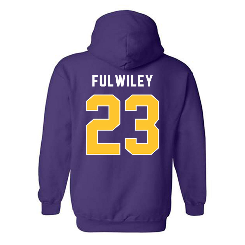 LSU - NCAA Women's Basketball : MiLaysia Fulwiley - Classic Shersey Hooded Sweatshirt-1