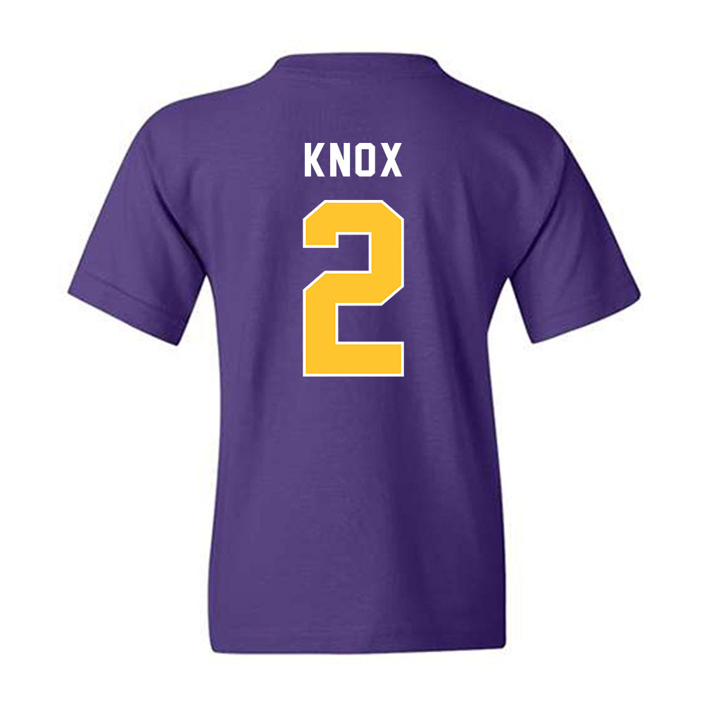 LSU - NCAA Women's Basketball : Grace Knox - Classic Shersey Youth T-Shirt-1