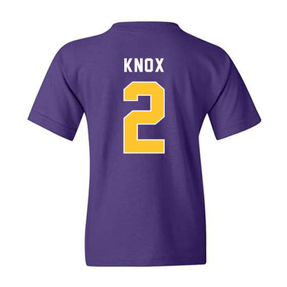 LSU - NCAA Women's Basketball : Grace Knox - Classic Shersey Youth T-Shirt-1