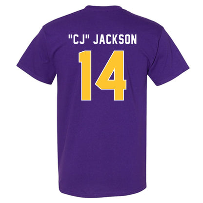 LSU - NCAA Football : Christopher "CJ" Jackson - Classic Shersey T-Shirt-1
