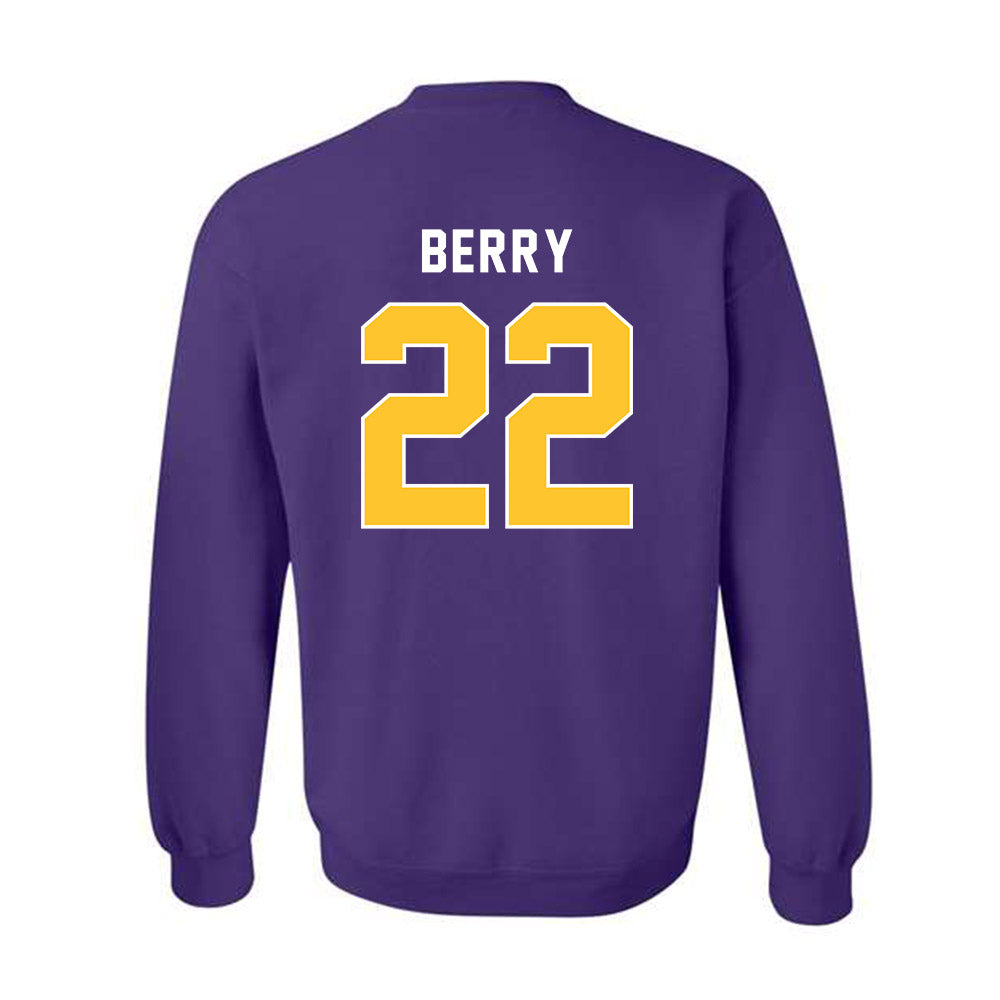 LSU - NCAA Football : Harlem Berry - Classic Shersey Crewneck Sweatshirt-1
