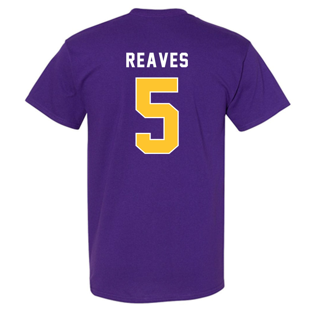 LSU - NCAA Baseball : Tanner Reaves - Classic Shersey T-Shirt-1