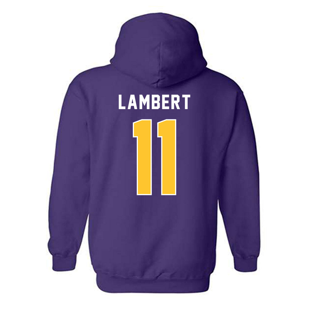 LSU - NCAA Beach Volleyball : Ryan Lambert - Classic Shersey Hooded Sweatshirt-1