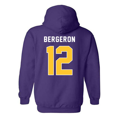 LSU - NCAA Softball : Maci Bergeron - Classic Shersey Hooded Sweatshirt-1