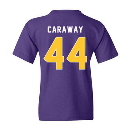 LSU - NCAA Baseball : Trent Caraway - Classic Shersey Youth T-Shirt-1