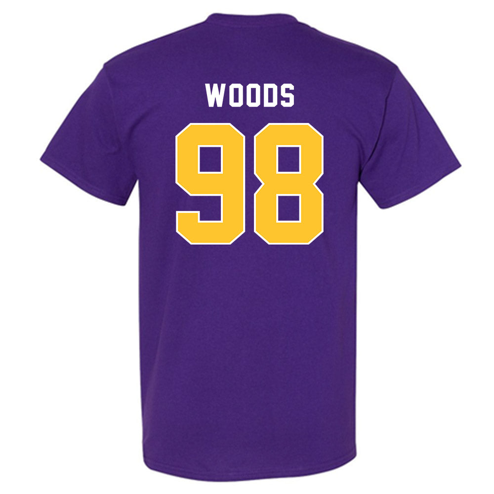 LSU - NCAA Football : Achilles Woods - Classic Shersey T-Shirt-1
