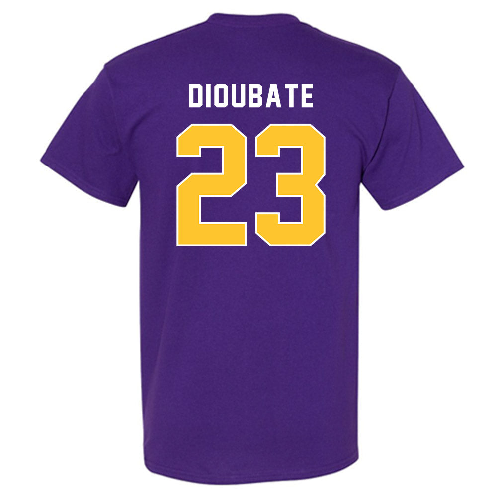 LSU - NCAA Men's Basketball : Mouhamed Dioubate - Classic Shersey T-Shirt-1