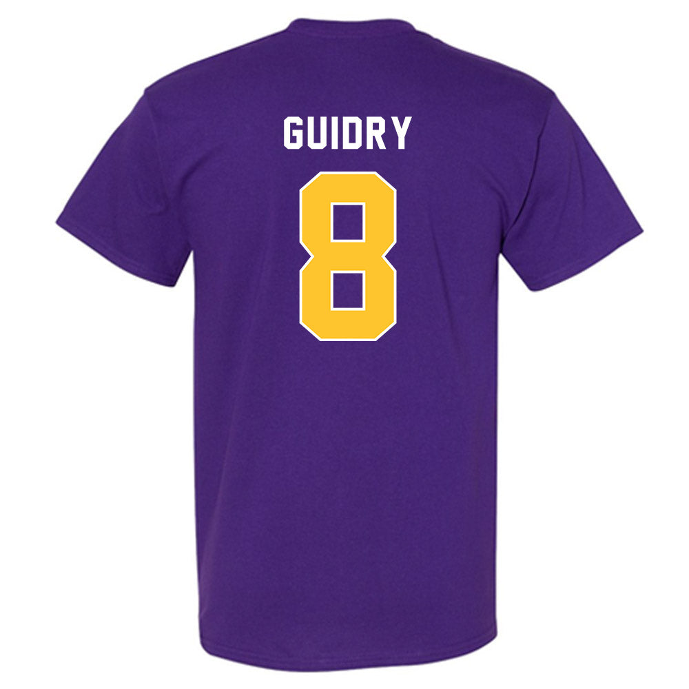 LSU - NCAA Baseball : Gavin Guidry - Classic Shersey T-Shirt-1