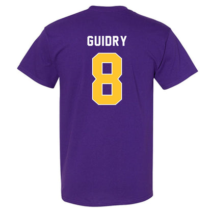 LSU - NCAA Baseball : Gavin Guidry - Classic Shersey T-Shirt-1