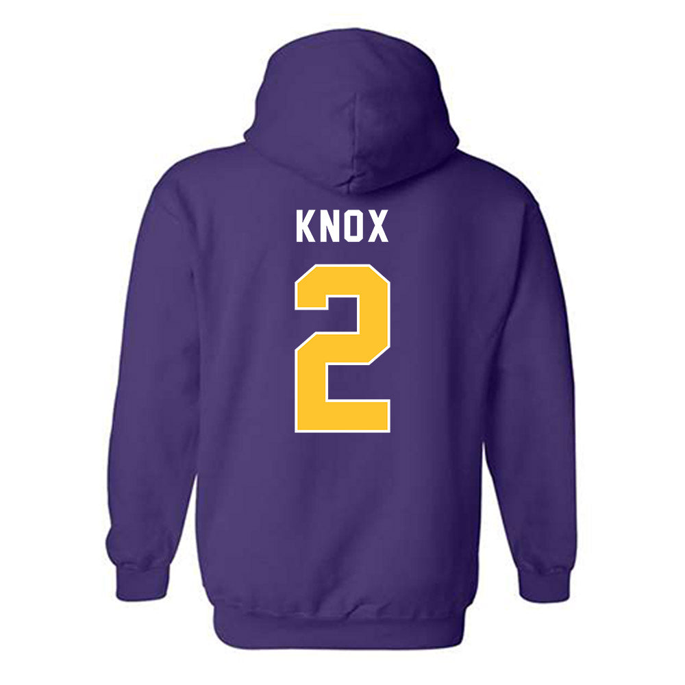 LSU - NCAA Women's Basketball : Grace Knox - Classic Shersey Hooded Sweatshirt-1