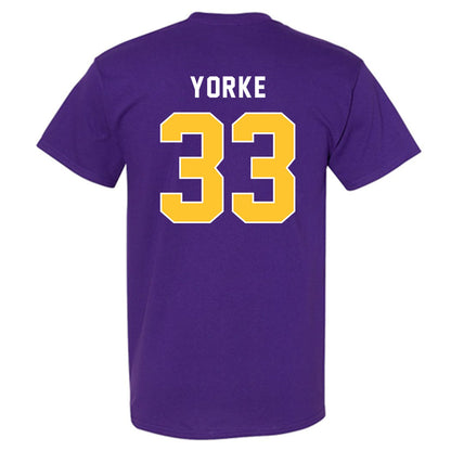LSU - NCAA Baseball : Zach Yorke - Classic Shersey T-Shirt-1