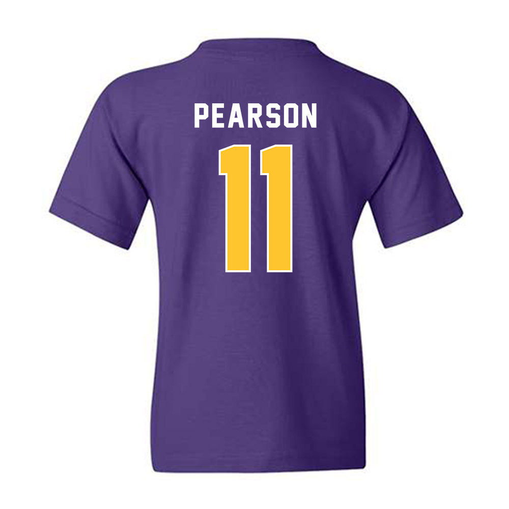 LSU - NCAA Baseball : John Pearson - Classic Shersey Youth T-Shirt-1