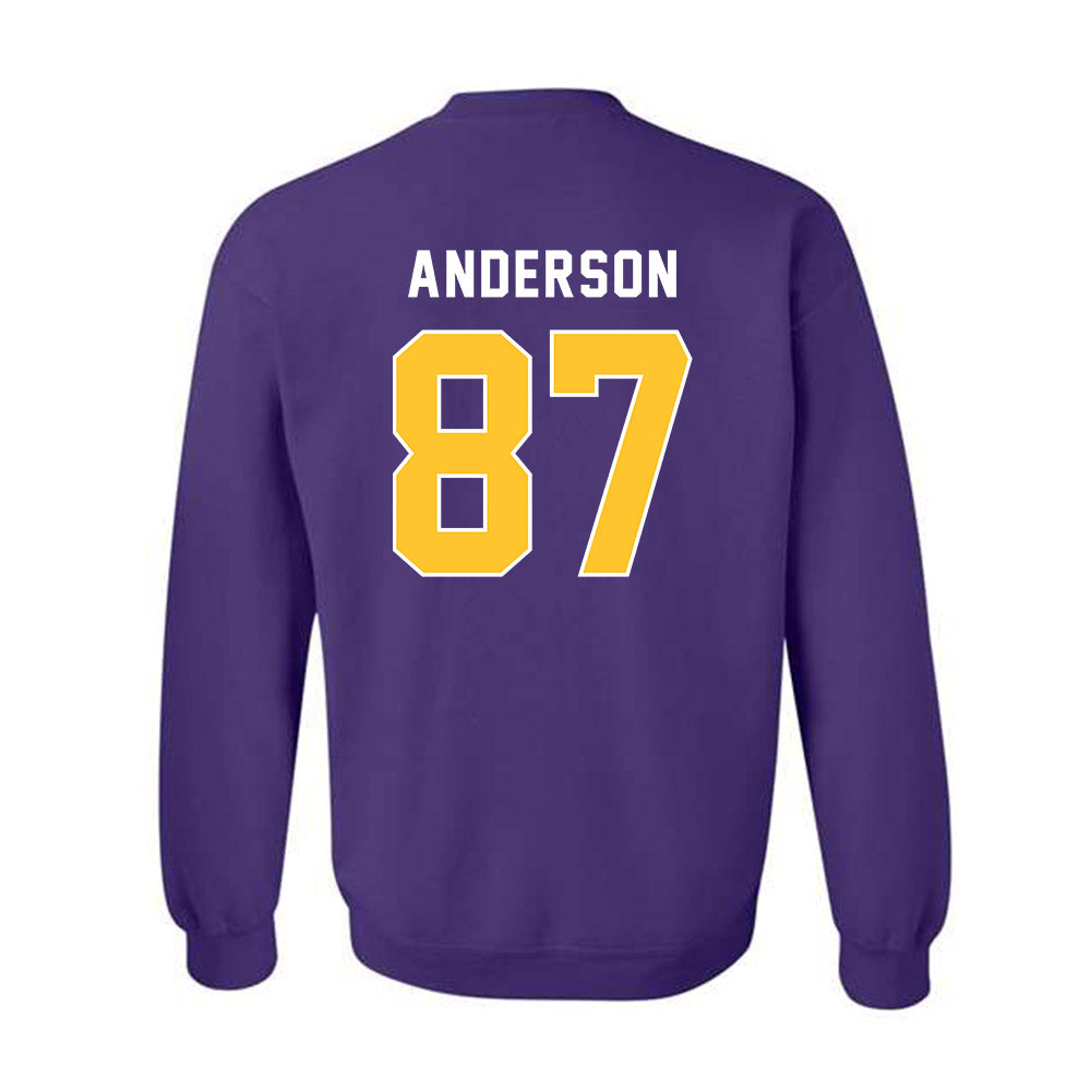 LSU - NCAA Football : JC Anderson - Classic Shersey Crewneck Sweatshirt-1