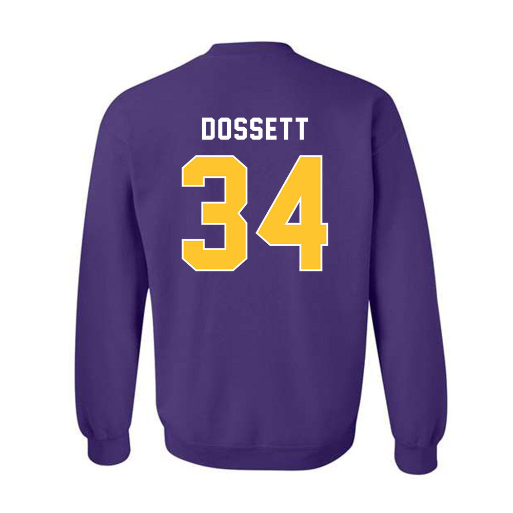 LSU - NCAA Football : Mason Dossett - Classic Shersey Crewneck Sweatshirt-1