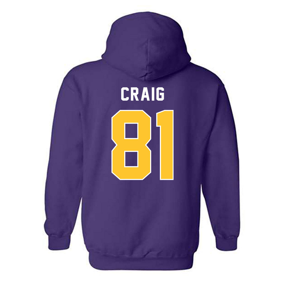 LSU - NCAA Football : Landon Craig - Classic Shersey Hooded Sweatshirt-1