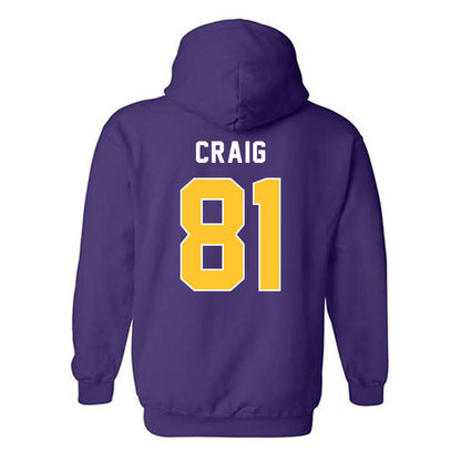 LSU - NCAA Football : Landon Craig - Classic Shersey Hooded Sweatshirt-1