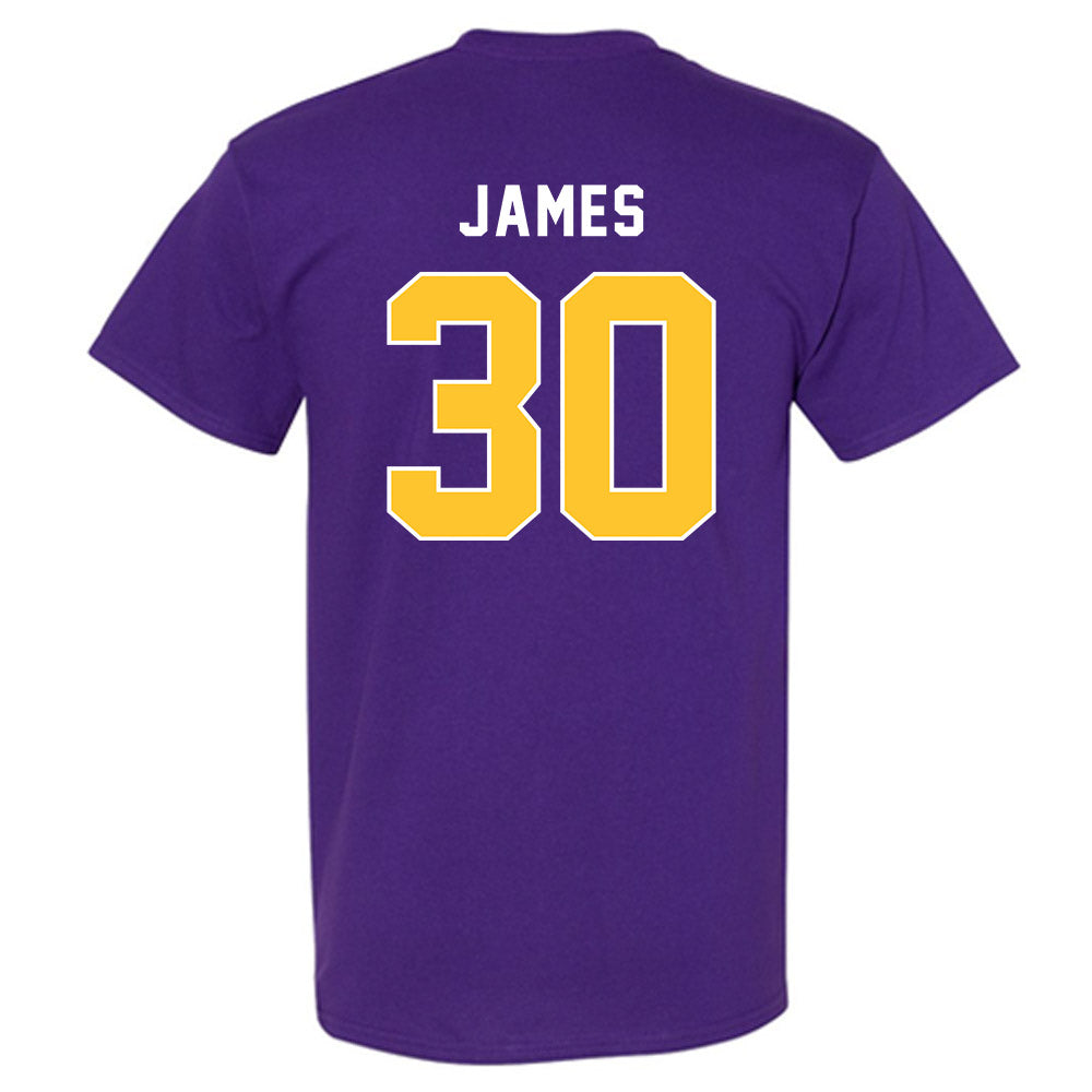 LSU - NCAA Football : Treylan James - Classic Shersey T-Shirt-1