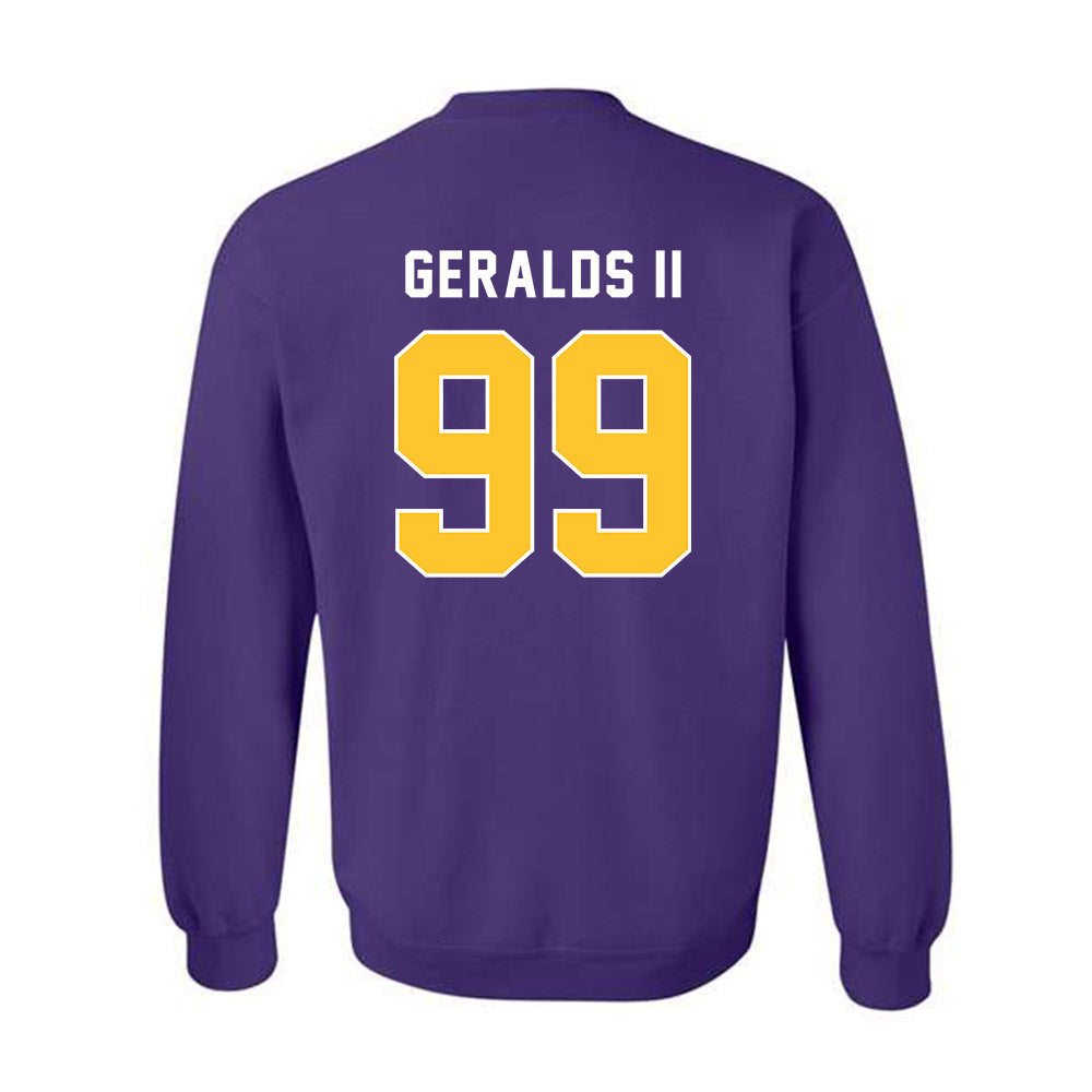 LSU - NCAA Football : Daverin Geralds II - Classic Shersey Crewneck Sweatshirt-1