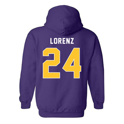 LSU - NCAA Softball : Charlize Lorenz - Classic Shersey Hooded Sweatshirt-1