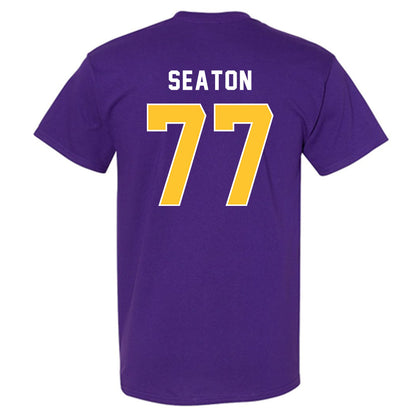LSU - NCAA Football : Jordan Seaton - Classic Shersey T-Shirt-1