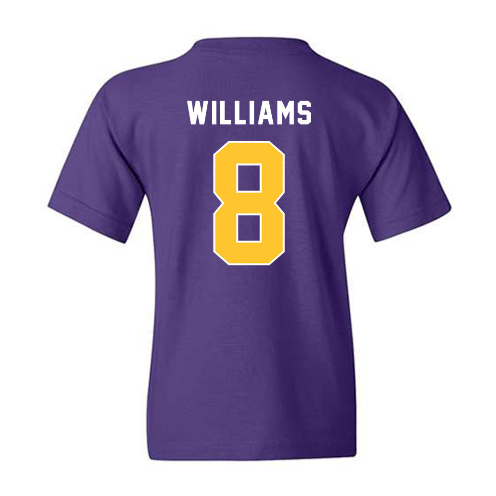 LSU - NCAA Women's Basketball : Jada Williams - Classic Shersey Youth T-Shirt-1