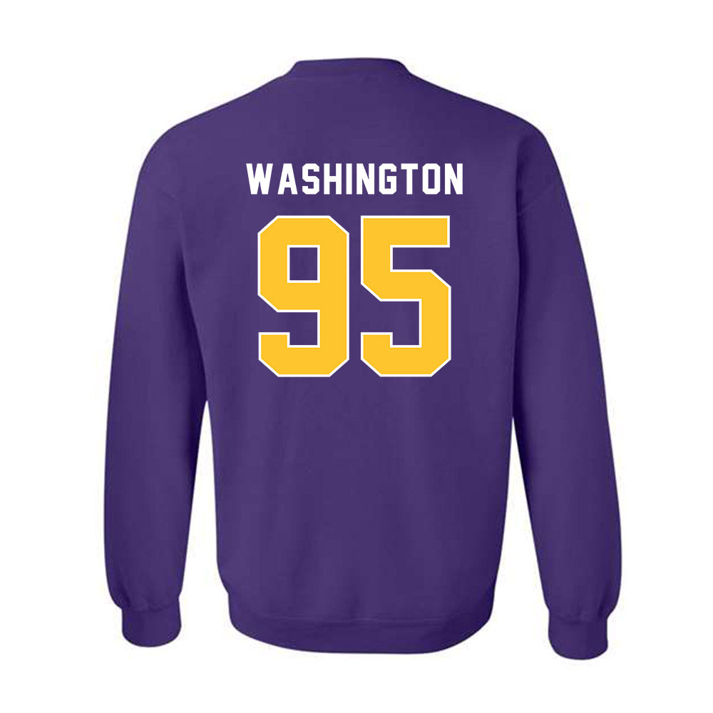 LSU - NCAA Football : Shone Washington - Classic Shersey Crewneck Sweatshirt-1