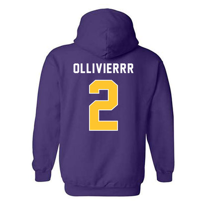 LSU - NCAA Women's Soccer : Jocelyn Ollivierrr - Classic Shersey Hooded Sweatshirt-1