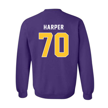 LSU - NCAA Football : Devin Harper - Classic Shersey Crewneck Sweatshirt-1