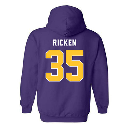 LSU - NCAA Baseball : Reagan Ricken - Classic Shersey Hooded Sweatshirt-1