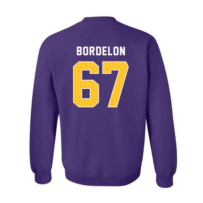 LSU - NCAA Football : Bo Bordelon - Classic Shersey Crewneck Sweatshirt-1