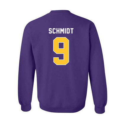 LSU - NCAA Baseball : William Schmidt - Classic Shersey Crewneck Sweatshirt-1