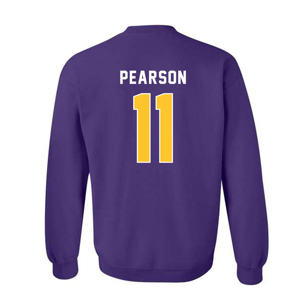 LSU - NCAA Baseball : Josh Pearson - Classic Shersey Crewneck Sweatshirt-1