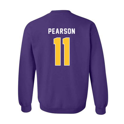 LSU - NCAA Baseball : Josh Pearson - Classic Shersey Crewneck Sweatshirt-1