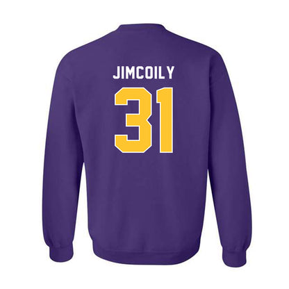 LSU - NCAA Football : CJ Jimcoily - Classic Shersey Crewneck Sweatshirt-1