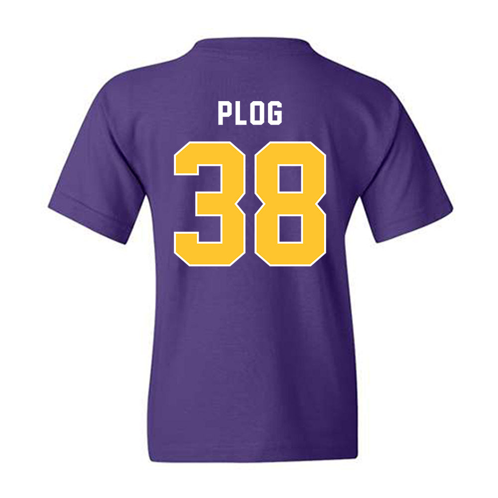 LSU - NCAA Baseball : Ethan Plog - Classic Shersey Youth T-Shirt-1