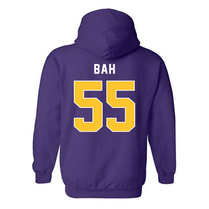 LSU - NCAA Football : Aliou Bah - Classic Shersey Hooded Sweatshirt-1