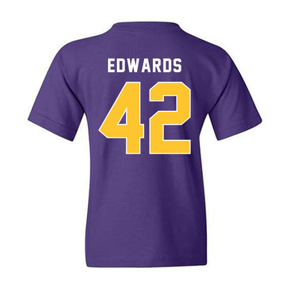 LSU - NCAA Softball : Tori Edwards - Classic Shersey Youth T-Shirt-1