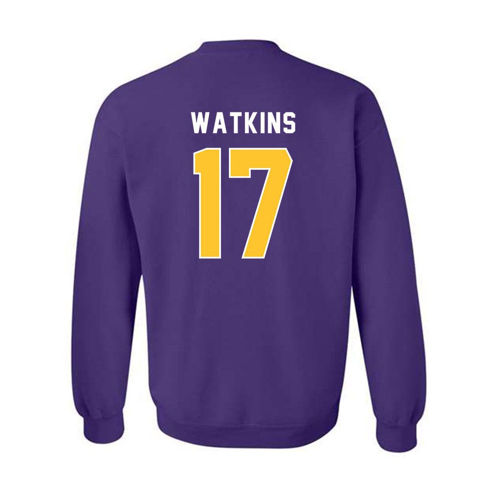LSU - NCAA Football : Winston Watkins - Classic Shersey Crewneck Sweatshirt-1