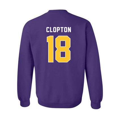 LSU - NCAA Softball : Tatum Clopton - Classic Shersey Crewneck Sweatshirt-1
