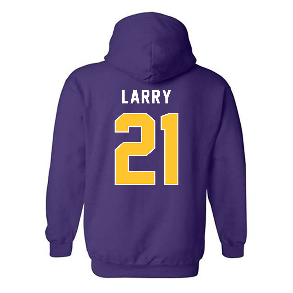LSU - NCAA Women's Basketball : Chloe Larry - Classic Shersey Hooded Sweatshirt-1