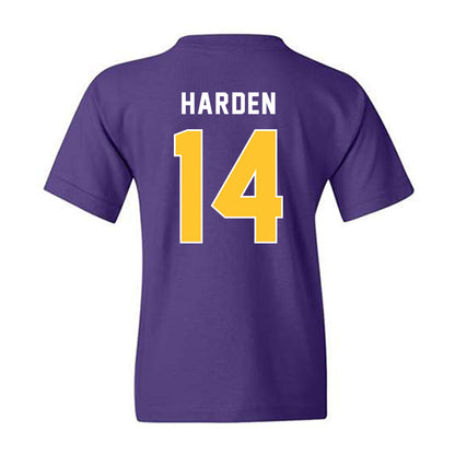 LSU - NCAA Baseball : Daniel Harden - Classic Shersey Youth T-Shirt-1