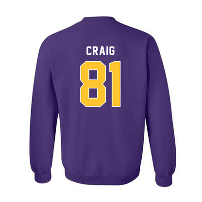LSU - NCAA Football : Landon Craig - Classic Shersey Crewneck Sweatshirt-1