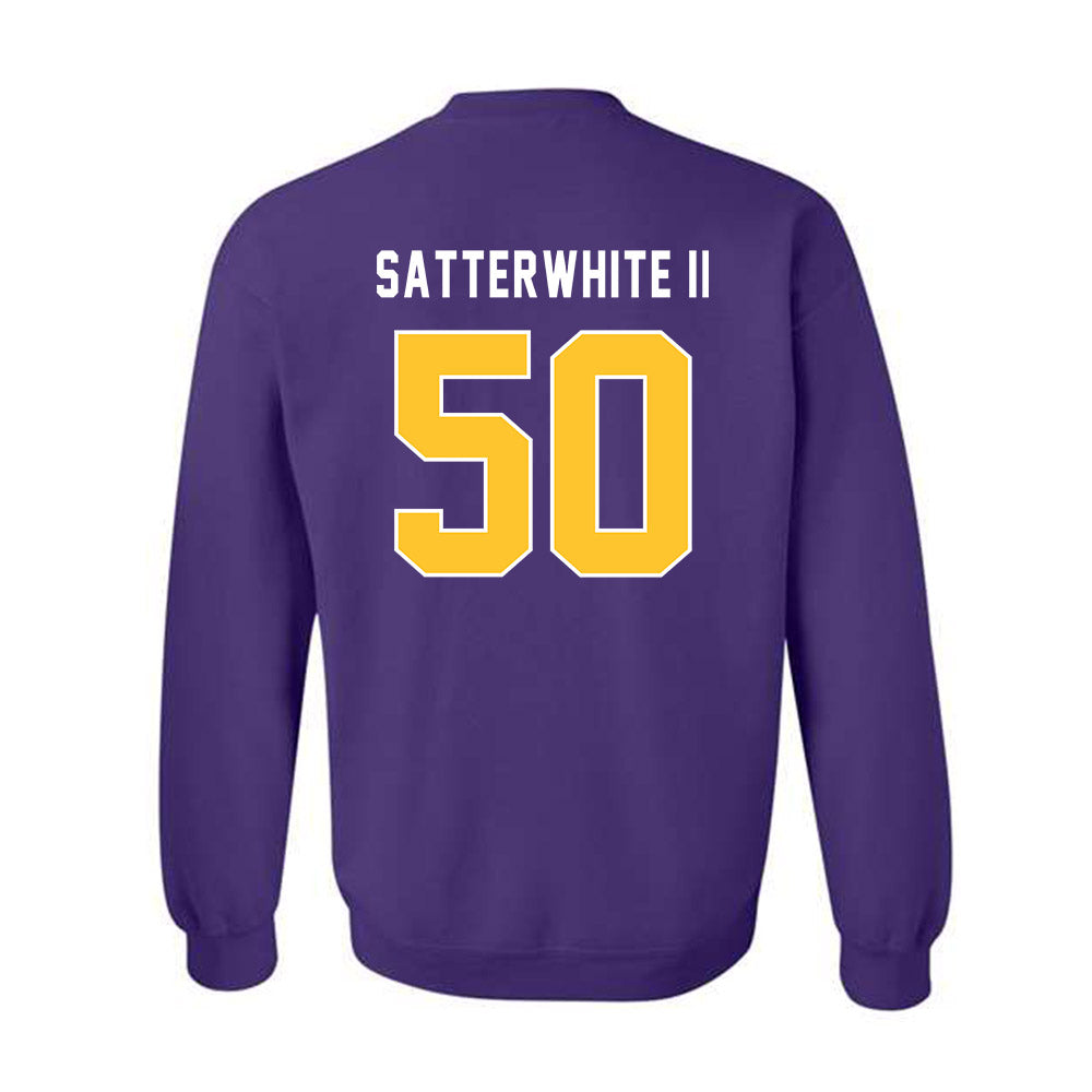 LSU - NCAA Football : William Satterwhite II - Classic Shersey Crewneck Sweatshirt-1