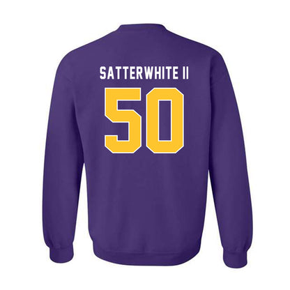 LSU - NCAA Football : William Satterwhite II - Classic Shersey Crewneck Sweatshirt-1