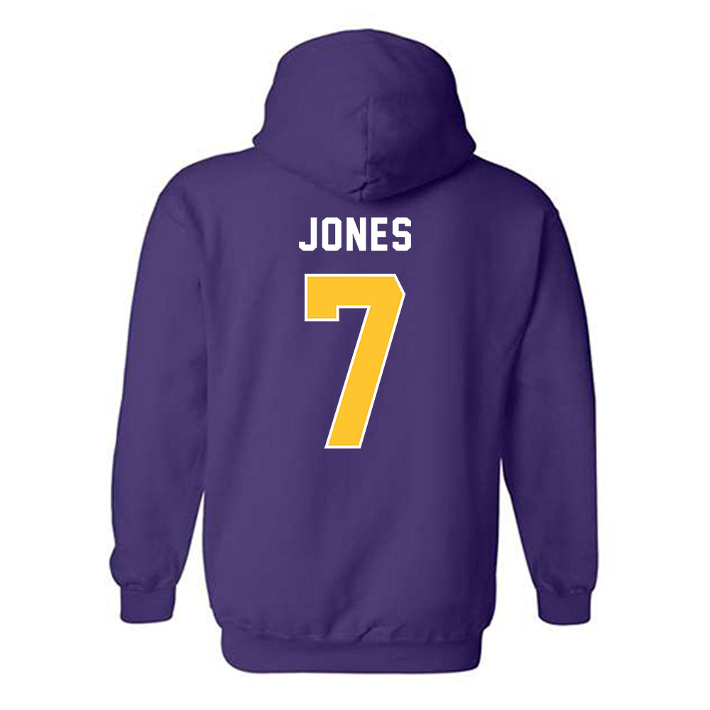 LSU - NCAA Women's Volleyball : Jessica Jones - Classic Shersey Hooded Sweatshirt-1