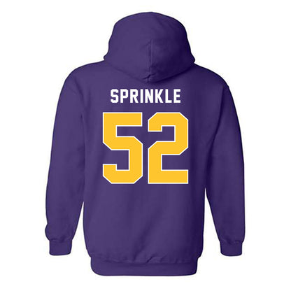 LSU - NCAA Football : Jaquan Sprinkle - Classic Shersey Hooded Sweatshirt-1